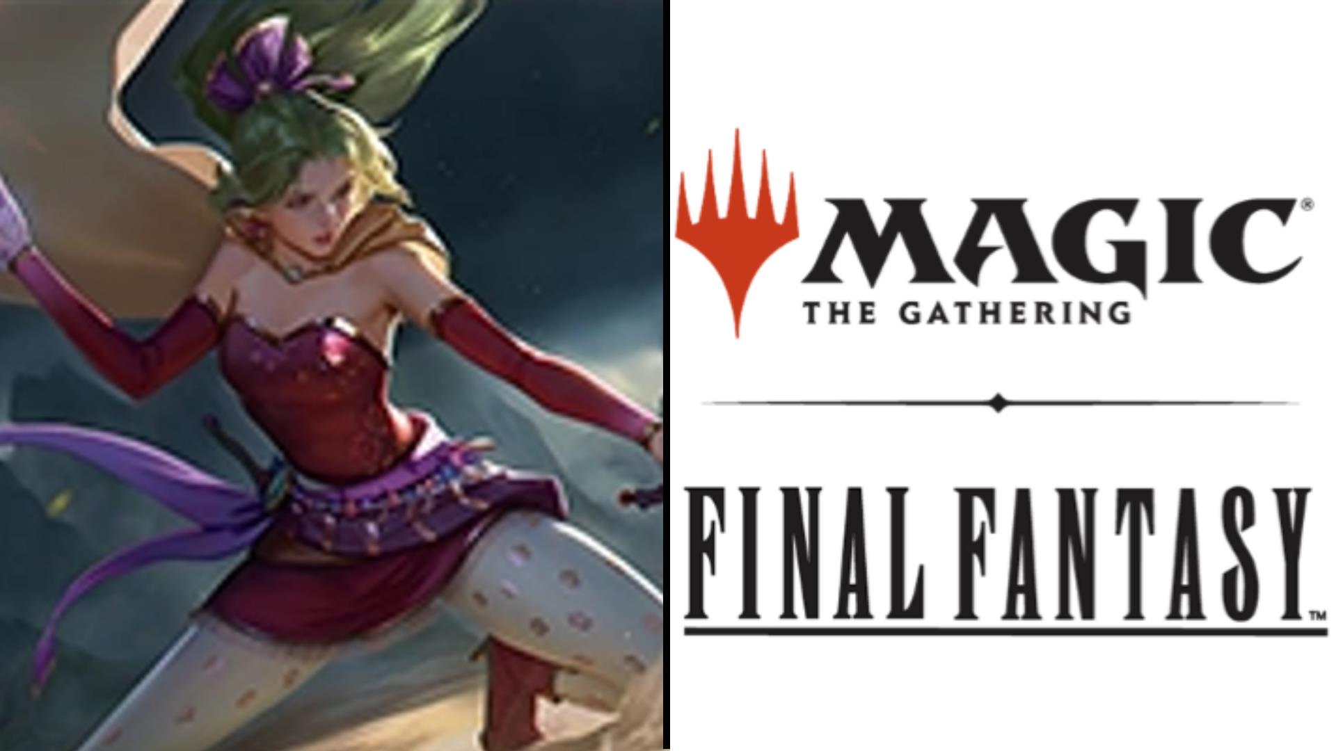 MTG FF 魔導戦士ティナ 統率者デッキ用パーツセット FOIL)魔導戦士 